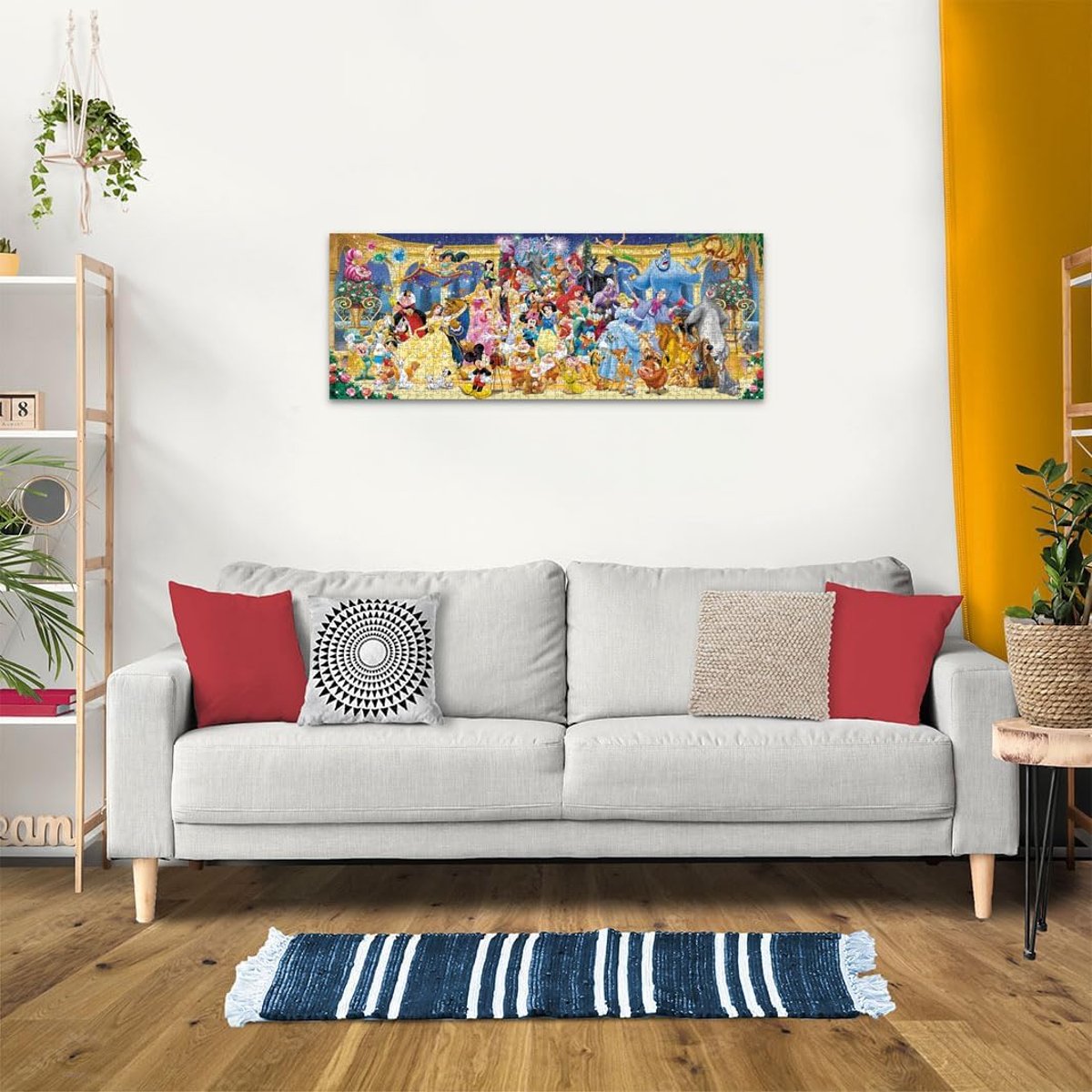 Puzzle Photo de groupe Disney 1000 pieces blanc, RAVENSBURGER