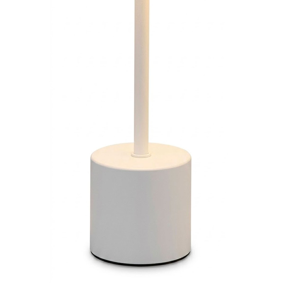 Lampe à poser LED sans fil blanc 8x8x34cm blanc, WADIGA