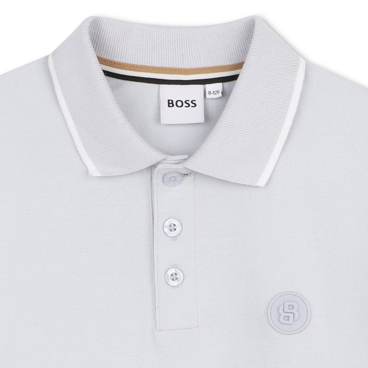 Polo manches courtes bleu tendre, BOSS KIDSWEAR