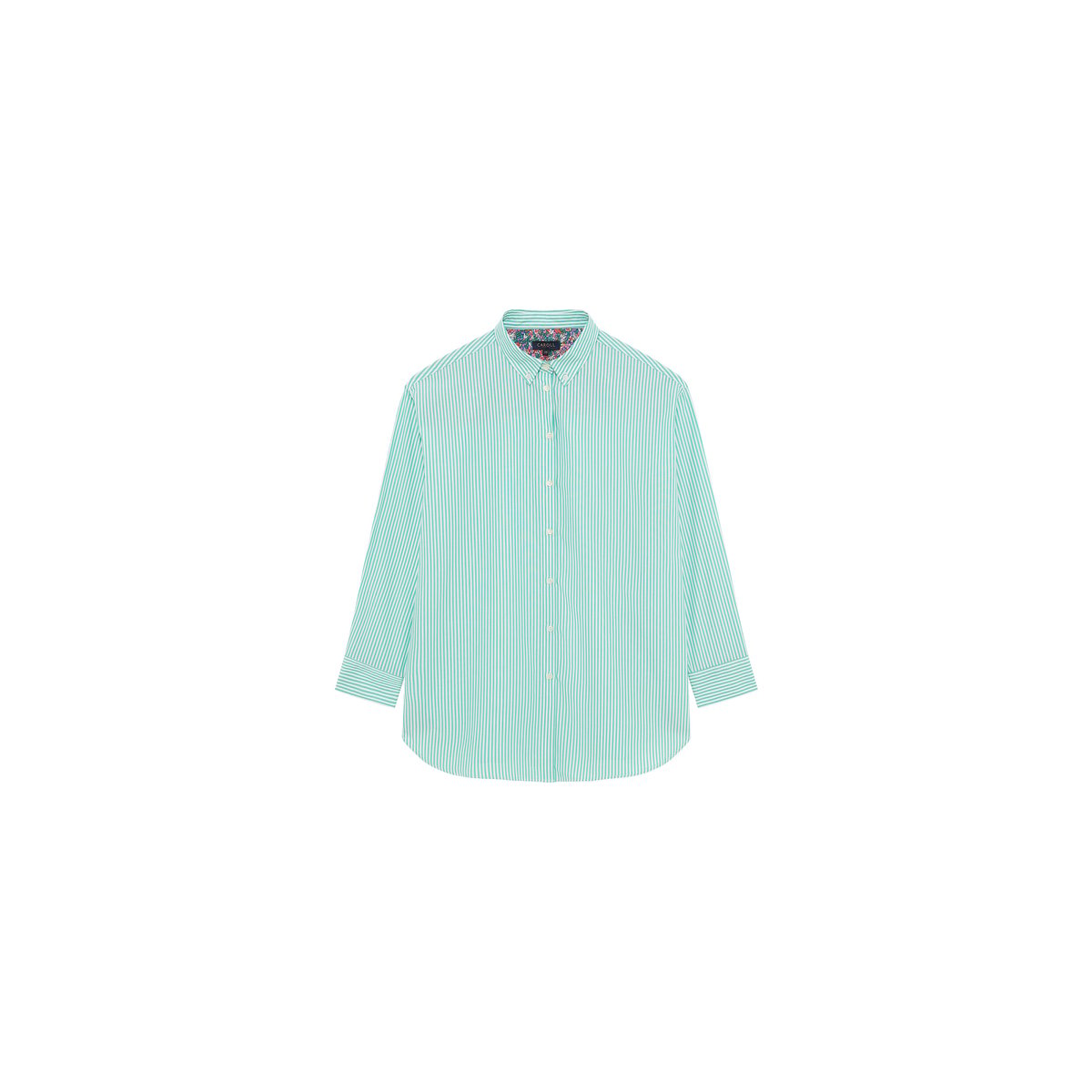 Chemise Cbrendita vert menthe, CAROLL