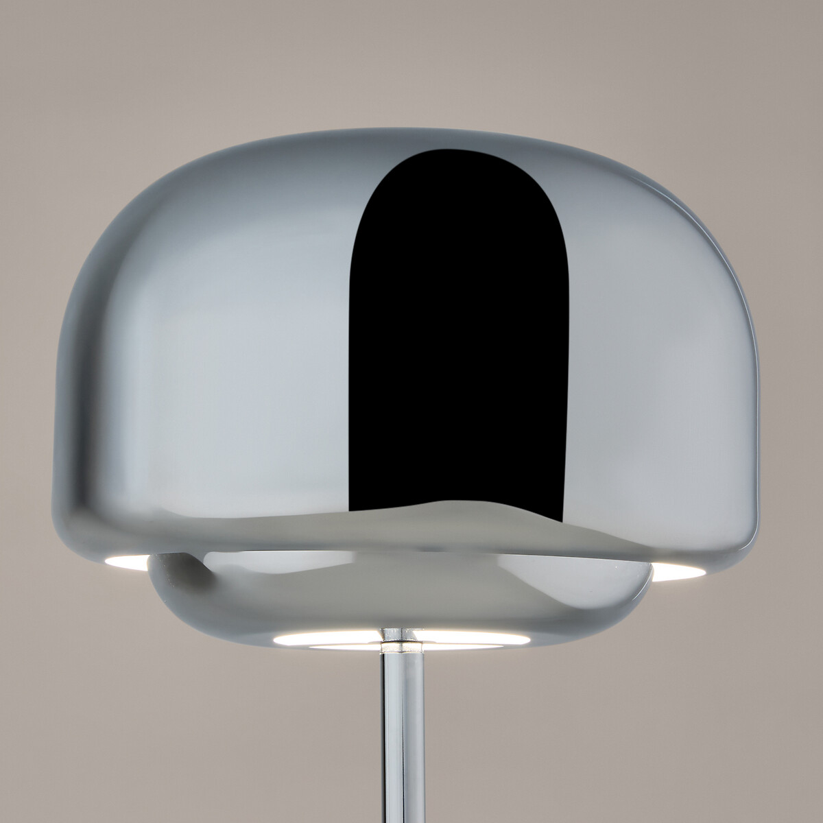 Lampadaire en métal fer chrome, KINOKO chrome, LA REDOUTE INTERIEURS