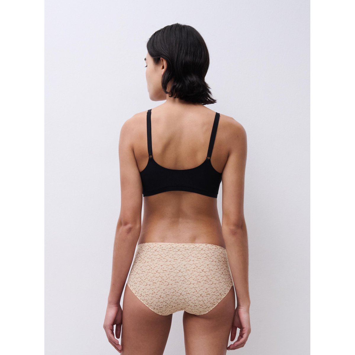 Shorty Soft Stretch norah nude print, CHANTELLE