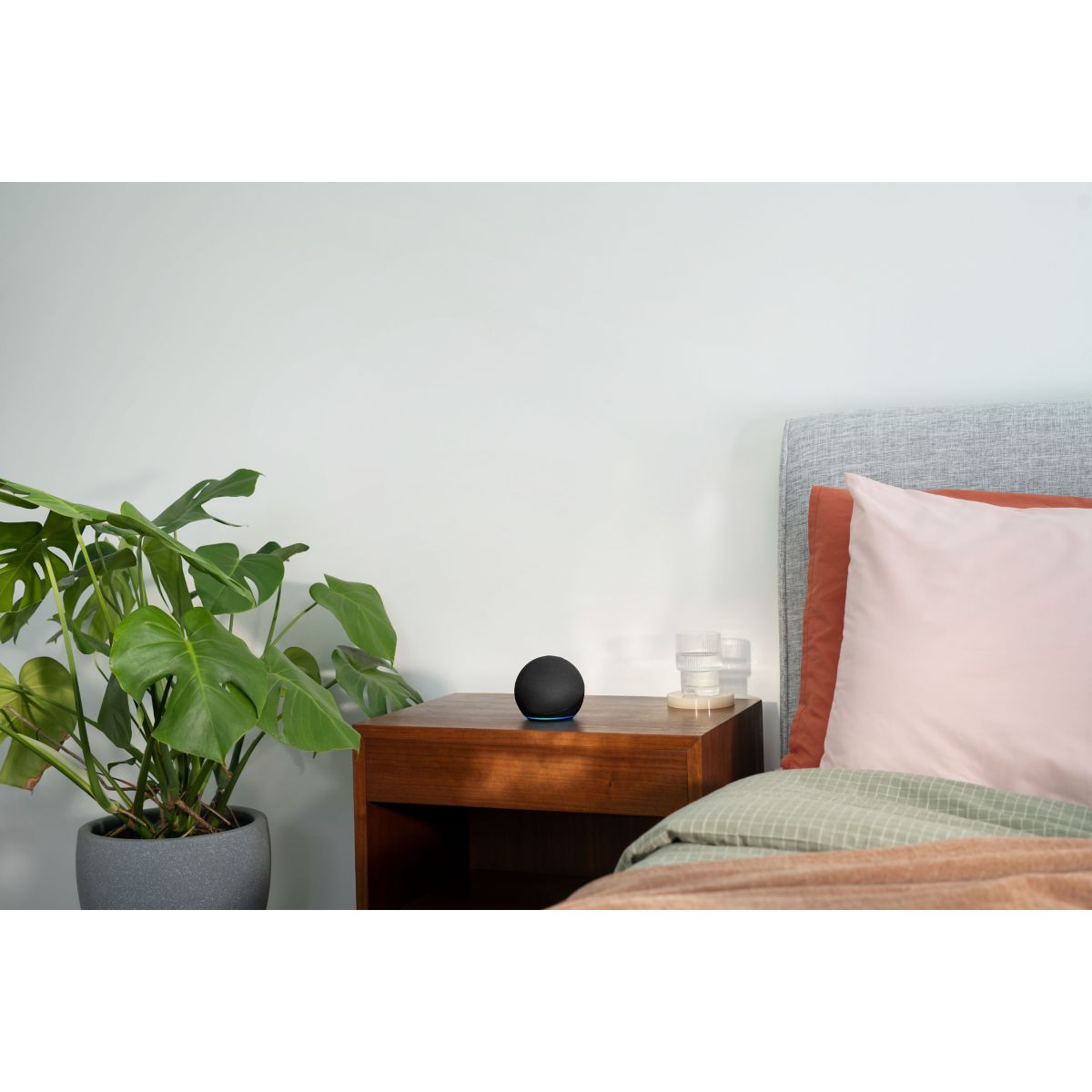 Assistant vocal Echo Dot 5 Anthracite blanc, AMAZON