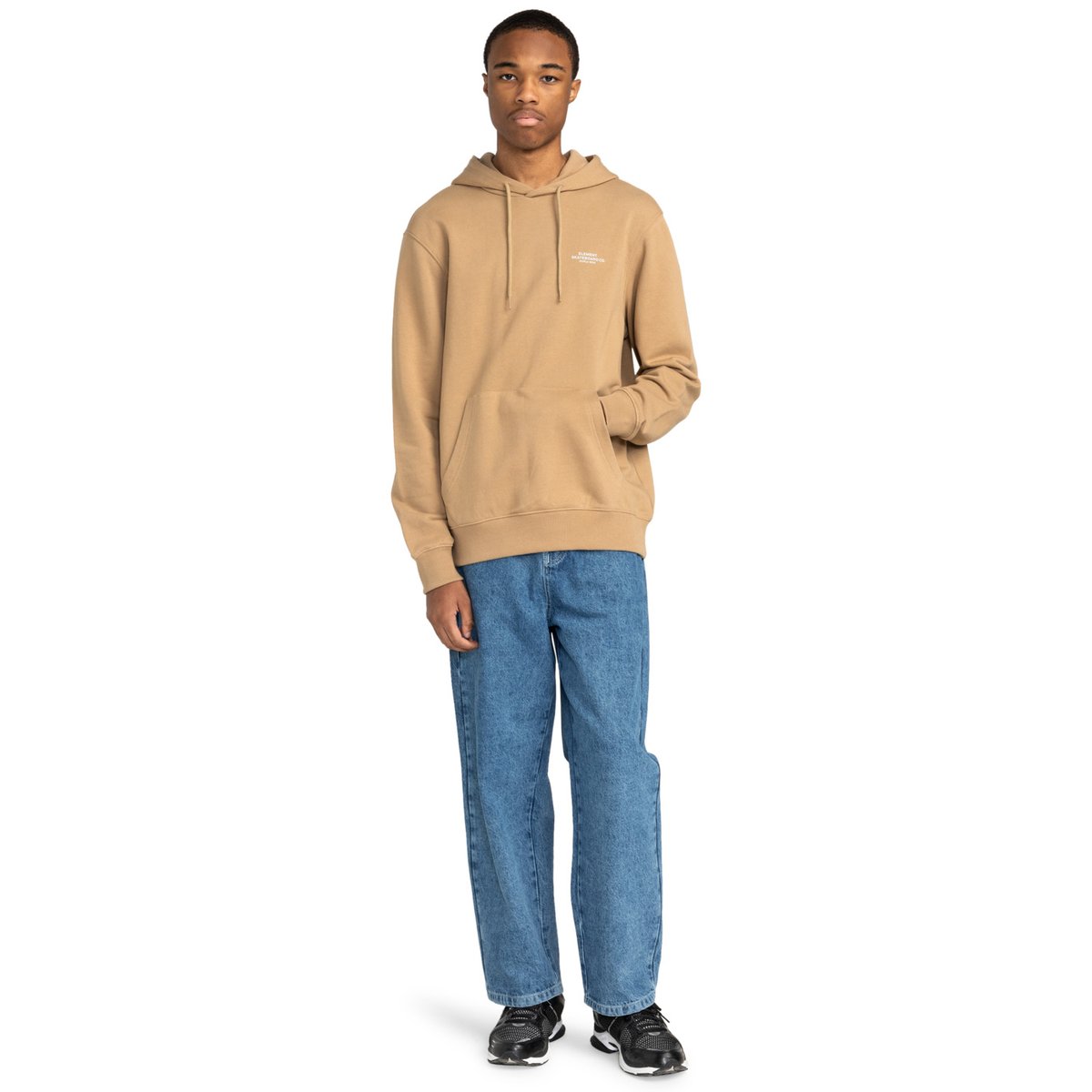 Sweat à capuche SKATEBOARD CO vert khaki, ELEMENT