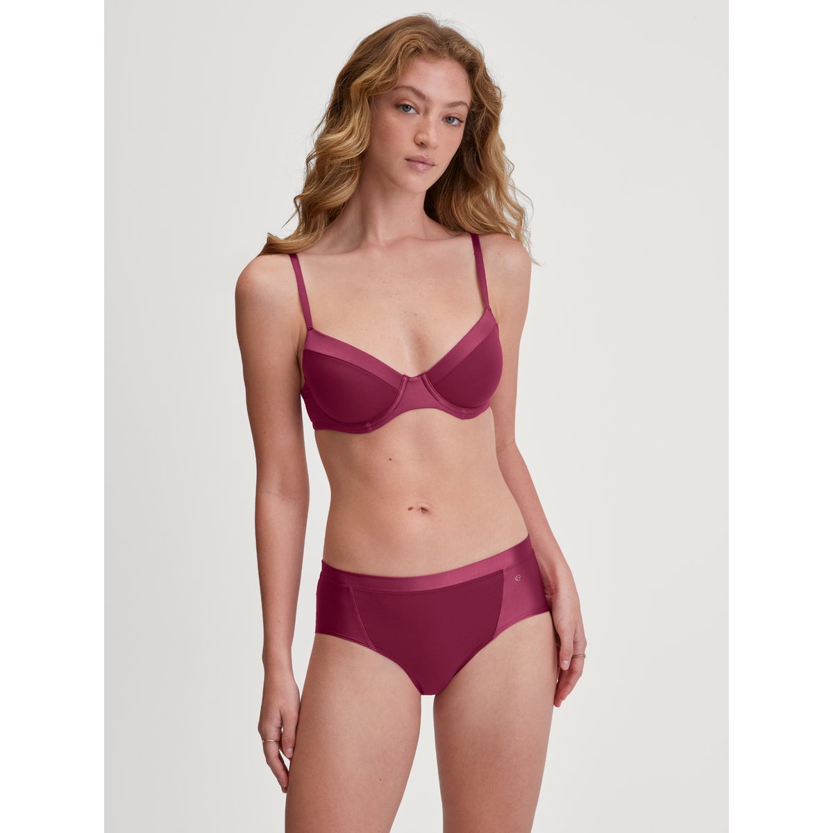 Soutien-gorge T-shirt Coton CATE dahlia pink, CALIDA