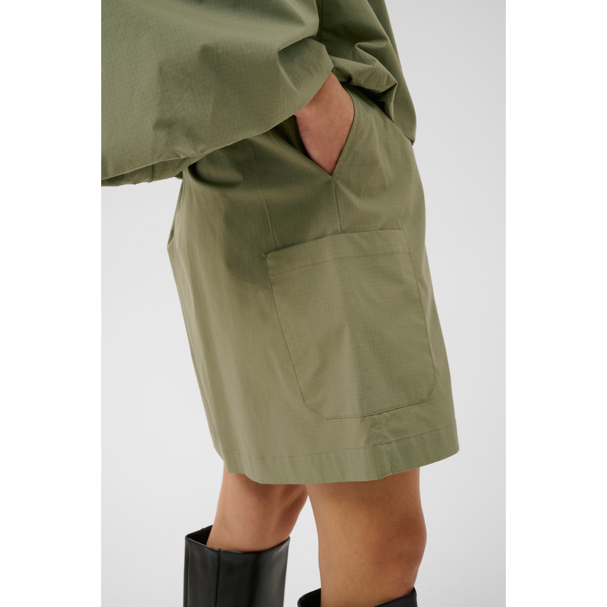 Jupe casual vert dusky greem, CULTURE
