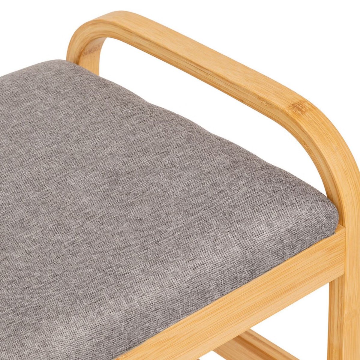 Meuble à chaussures 4 paires avec banc COSY beige, ATMOSPHERA