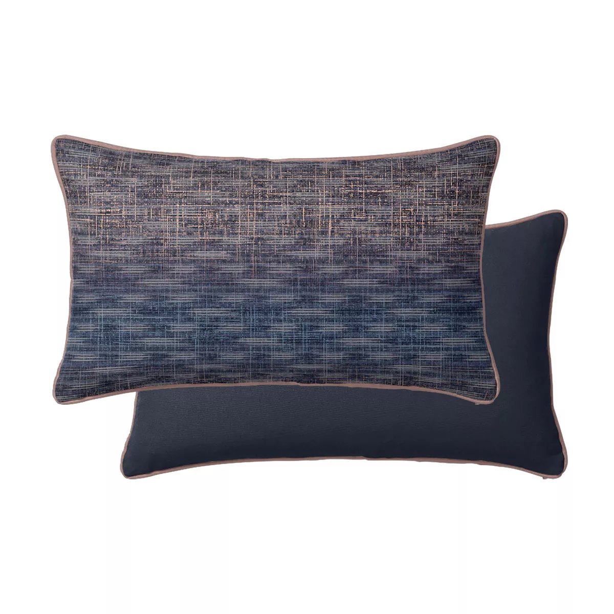Taie d'oreiller satin de coton MIST nocturne, GARNIER THIEBAUT