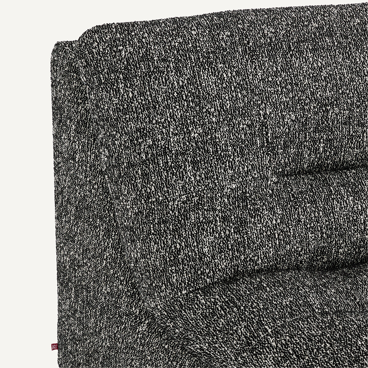 Angle modulable, en bouclette, GIULIANO noir, AM.PM