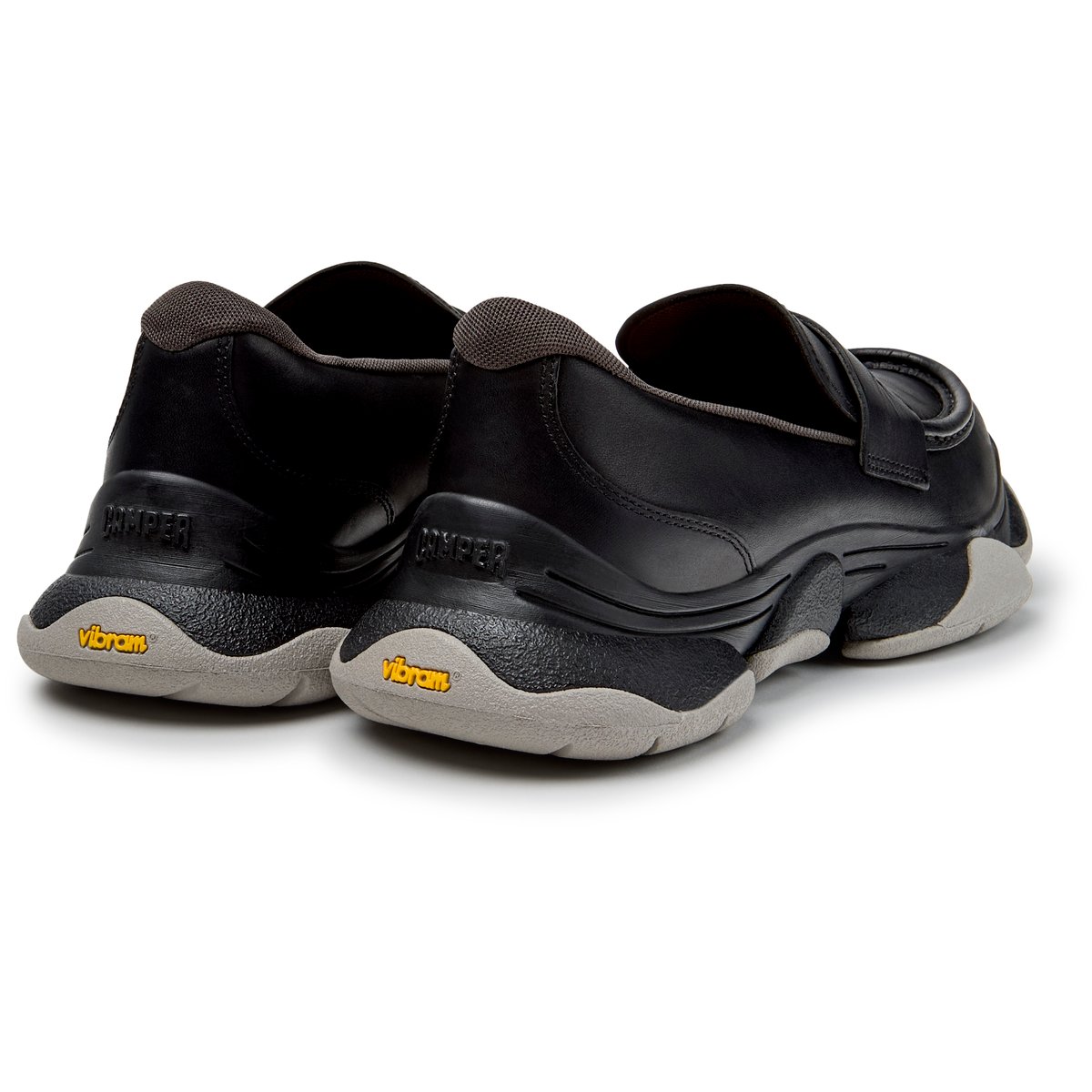Mocassins Karst 2 Smooth Leather noir 001, CAMPER