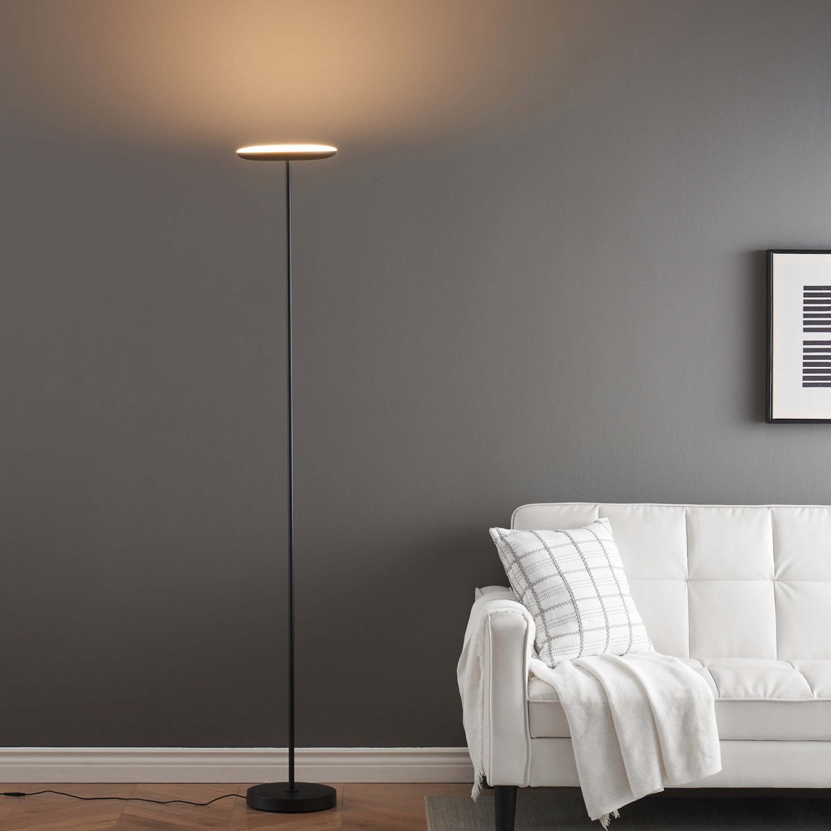 Lampadaire Design - KALENA noir, KOSILUM