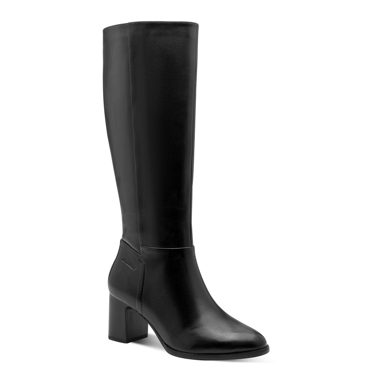 Bottes talon bloc noir, TAMARIS