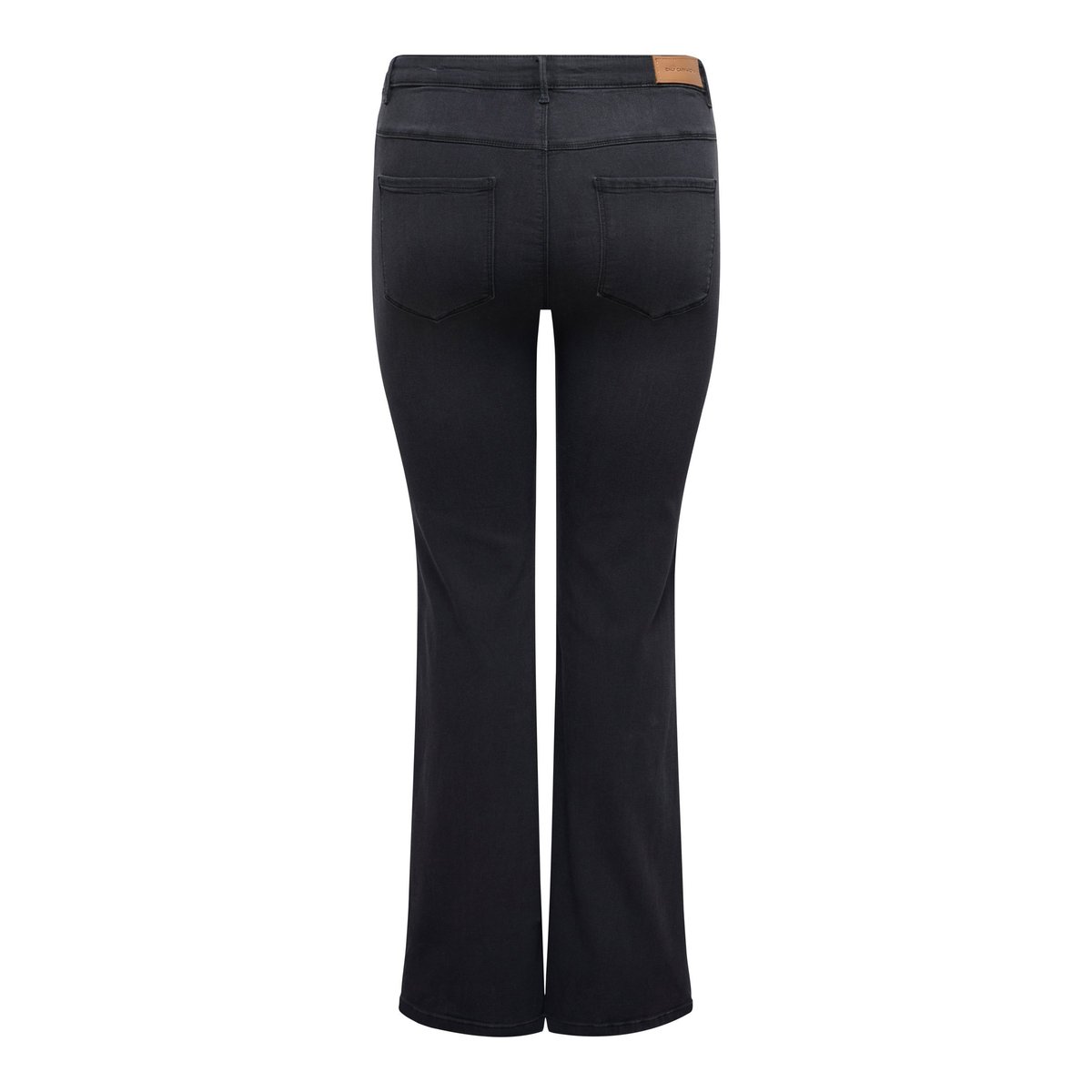 Jean Flared washed black, ONLY CARMAKOMA