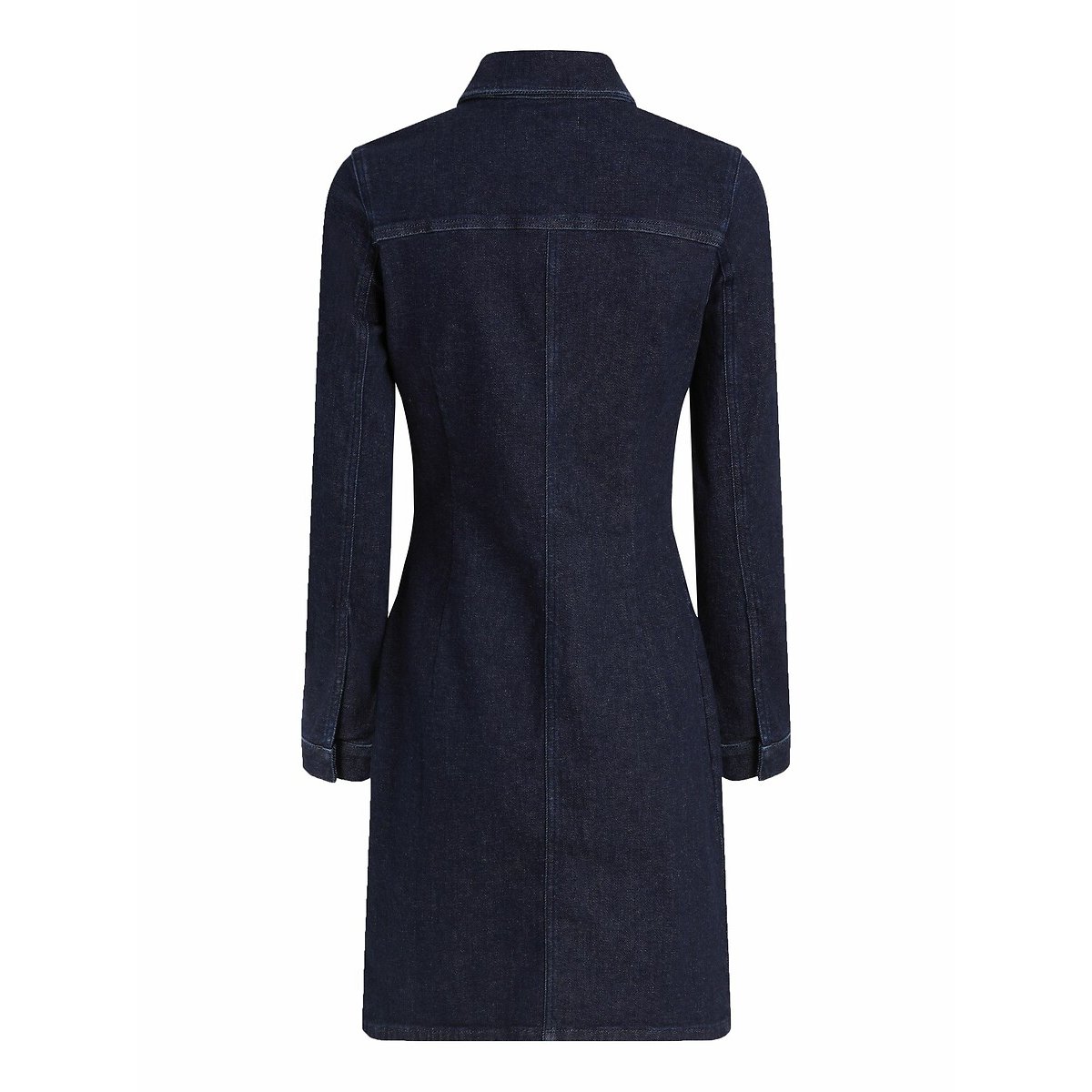 Denim Mini Shirt Dress with Long Sleeves 90002342, CALVIN KLEIN JEANS
