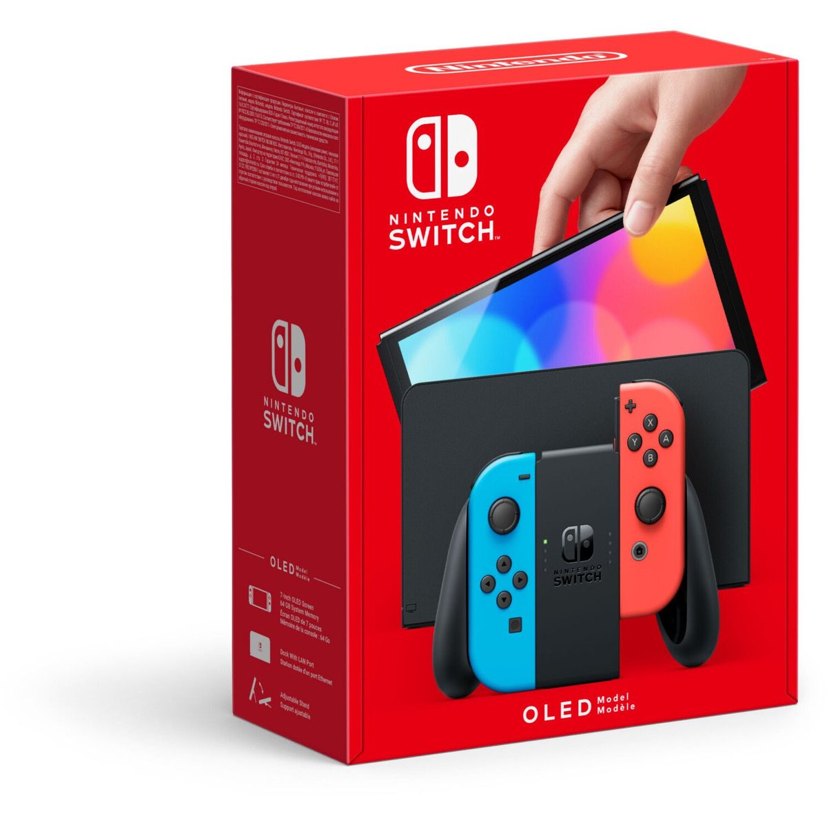Console Switch OLED 64Go - Très bon état couleur unique, NINTENDO