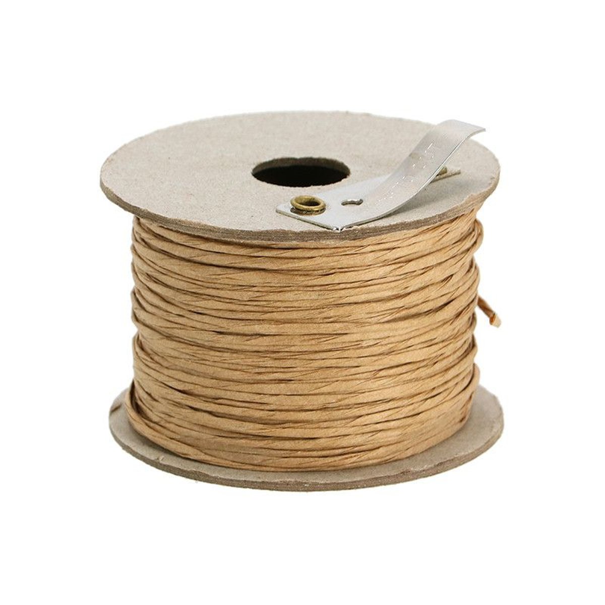 Bobine de fil métallique et papier kraft couleur unique, ESSCHERT DESIGN