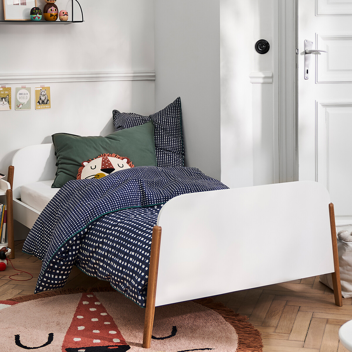 Lit enfant avec sommier, Nadil blanc, LA REDOUTE INTERIEURS