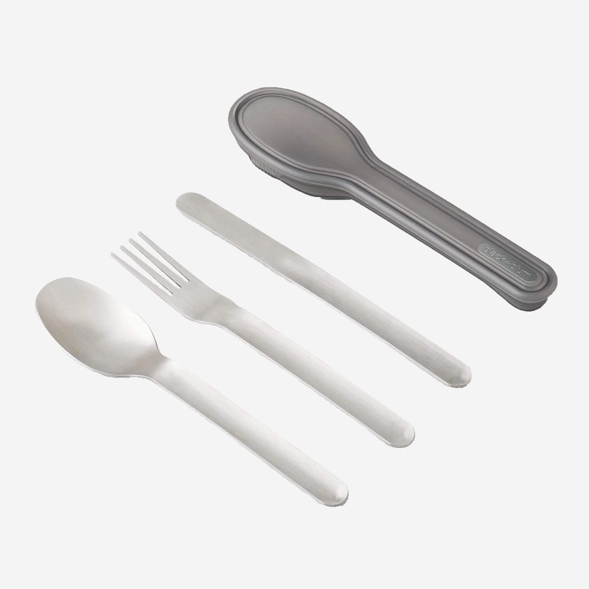 Ménagère plastique BLACK+BLUM argenté, argent, HABITAT