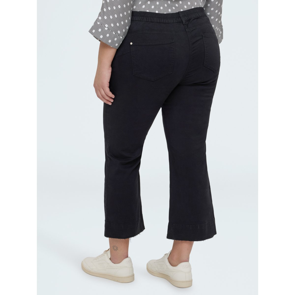 Pantalon Kick Flare noir, FIORELLA RUBINO