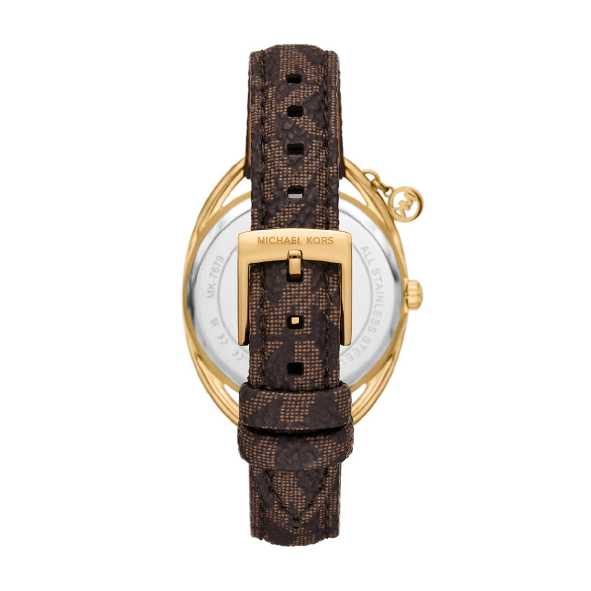 Montre Analogique LEIA argenté doré marron, MICHAEL KORS