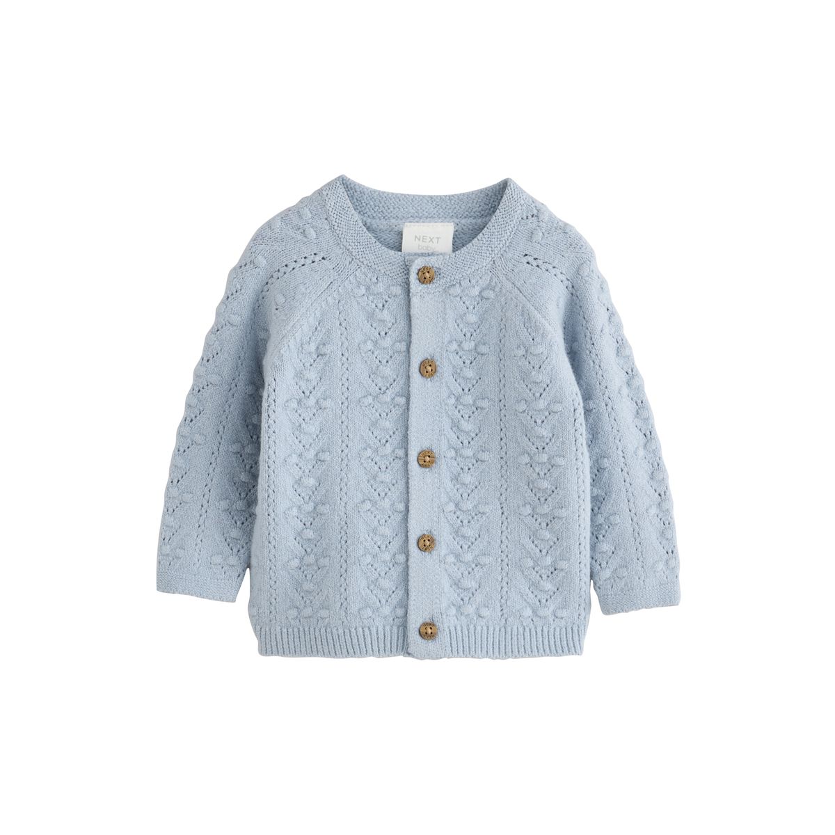 Cardigan bébé en maille douce bleu, NEXT