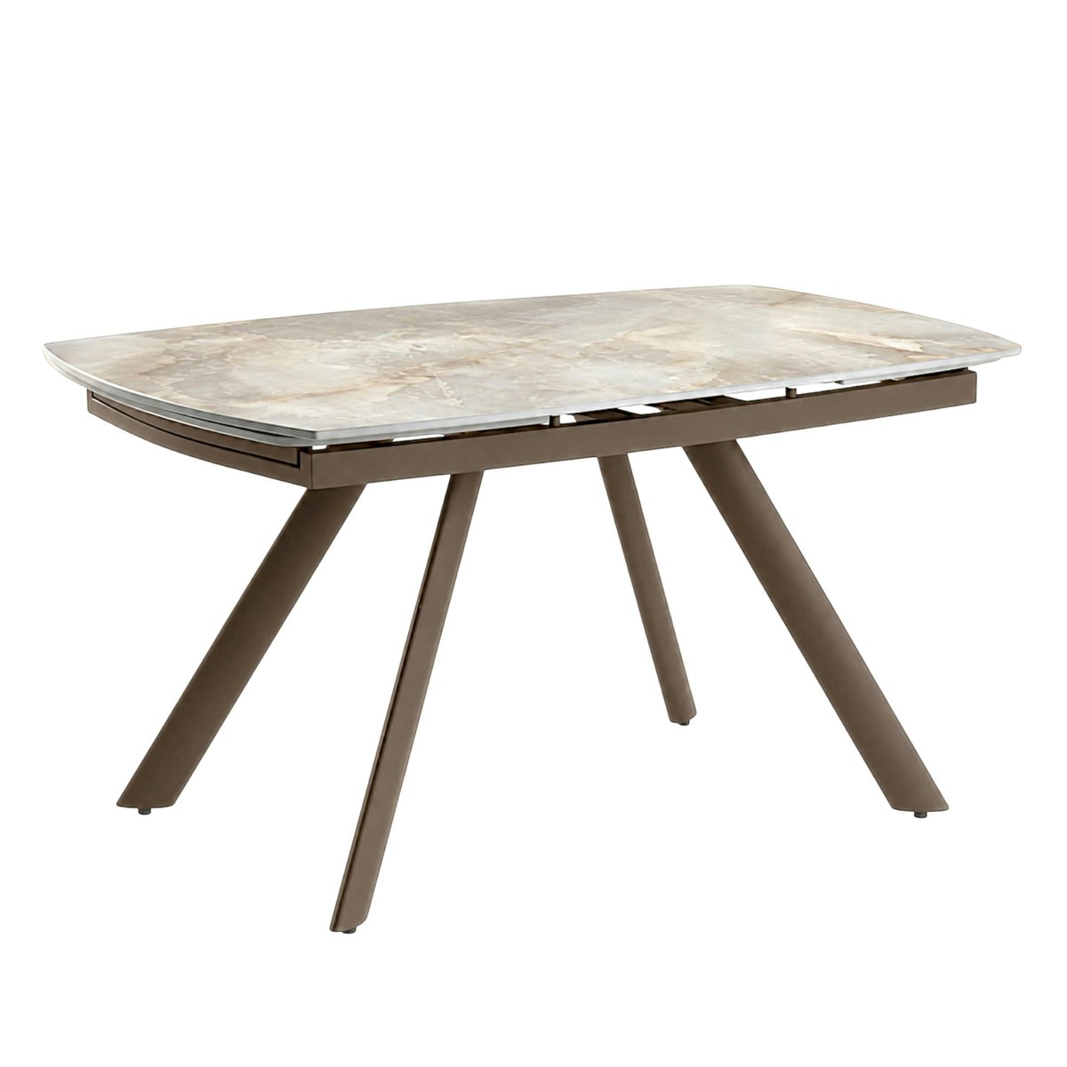 Table en céramique extensible, 6/8 places LORA onyx, PIER IMPORT