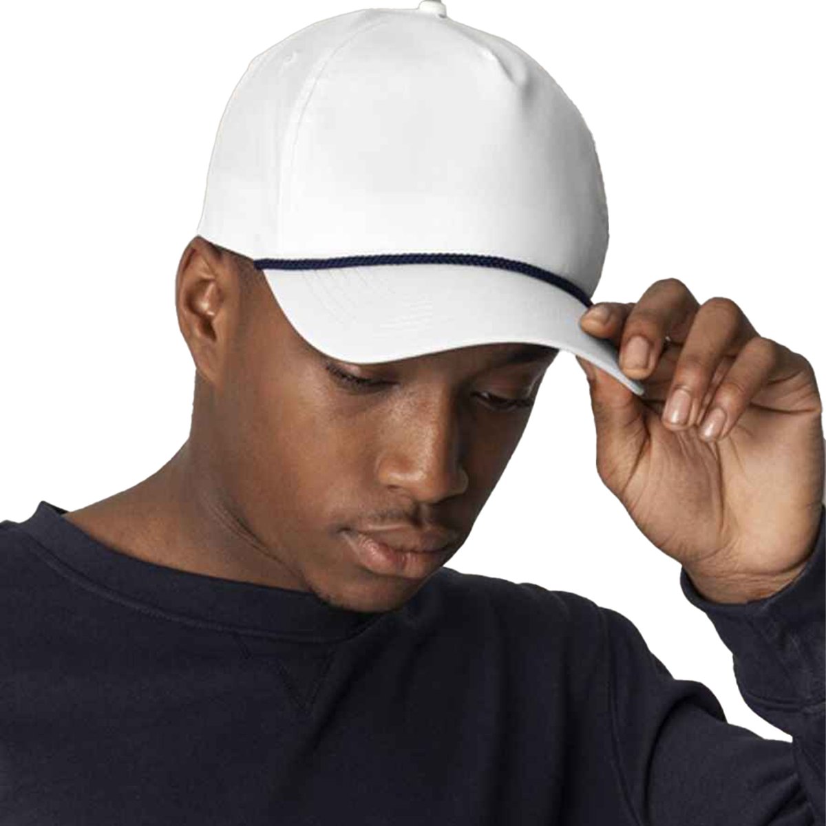 Casquette de baseball blanc / bleu marine, BEECHFIELD