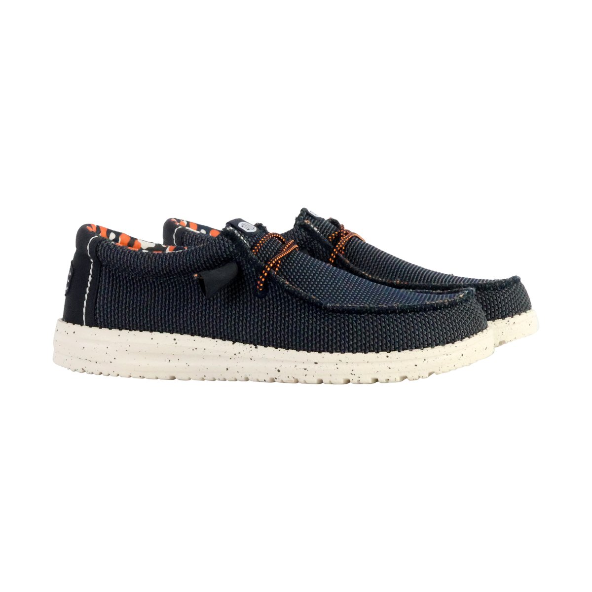 Moccassin à Lacets Wally Sox Stitch bleu multi, HEY