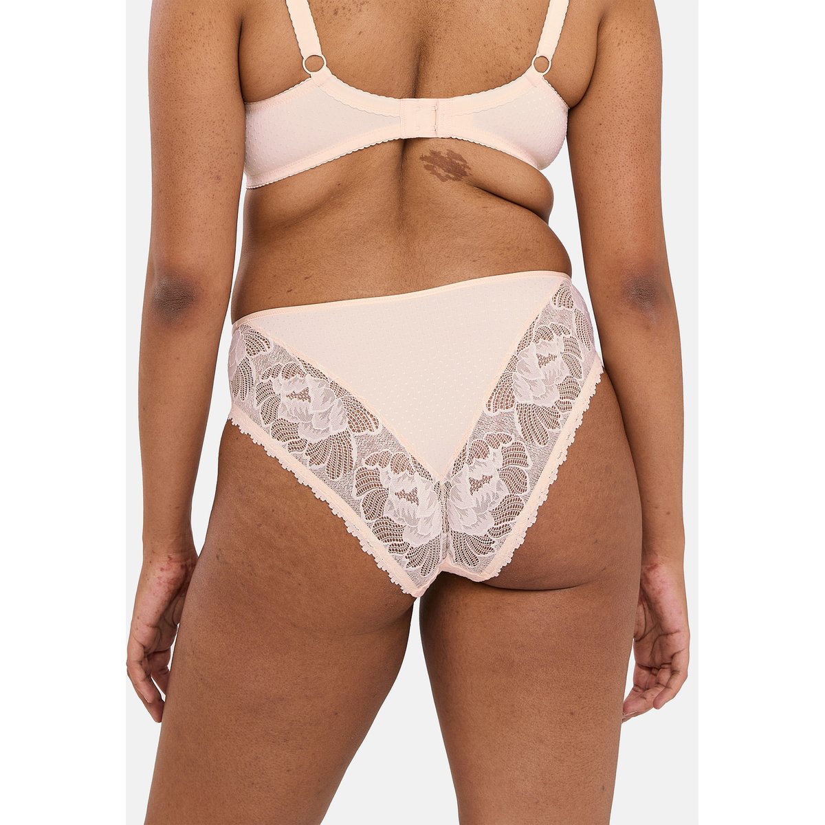 Slip CAPUCINE ivoire & rose, SANS COMPLEXE