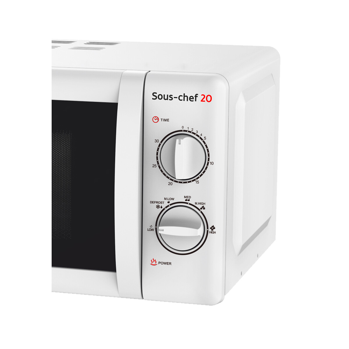 Micro-ondas Sous-Chef 20, HAEGER branco, HAEGER