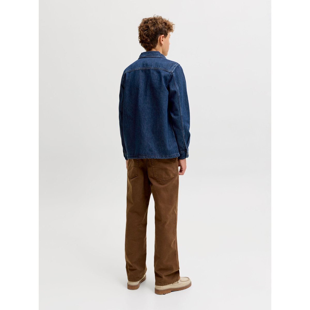 Chemise En Denim blue denim, JACK & JONES JUNIOR