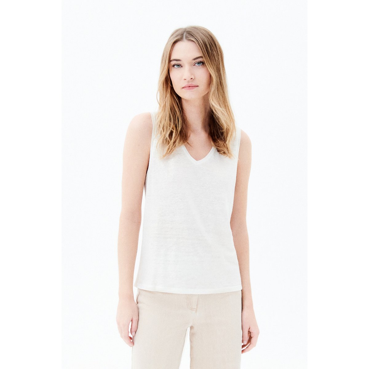 T-shirt TRYM ivoire, CAROLL