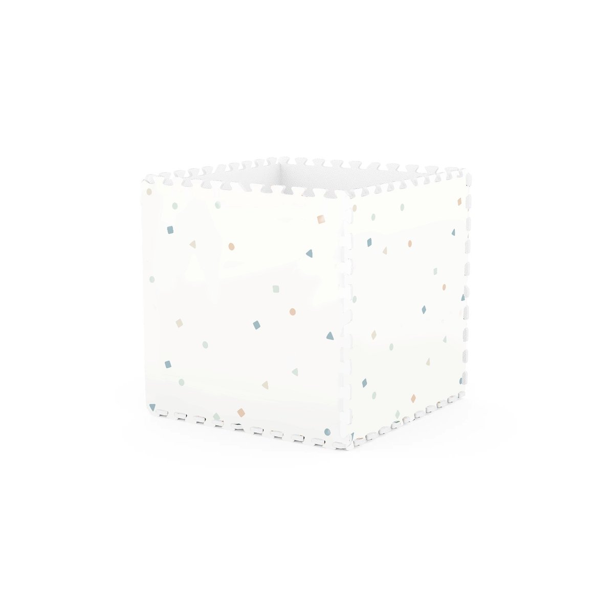 play&go - tapis puzzel, boîte de rangement & mini maison - worldmap multicolor, PLAY ET GO
