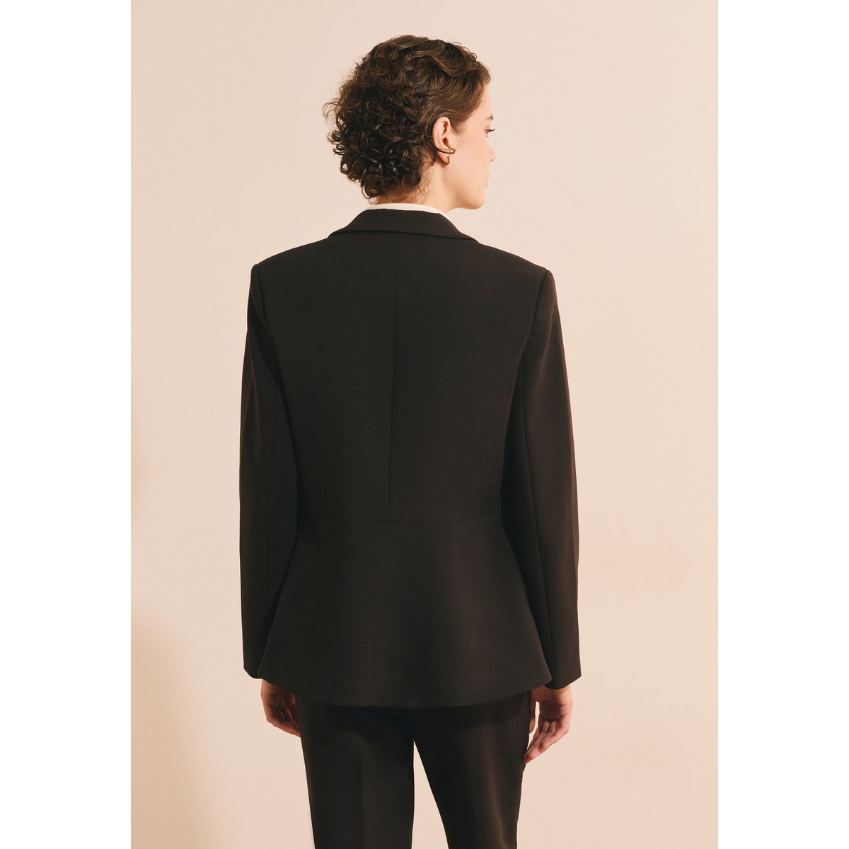 Veste peplum PITA noir, ETAM