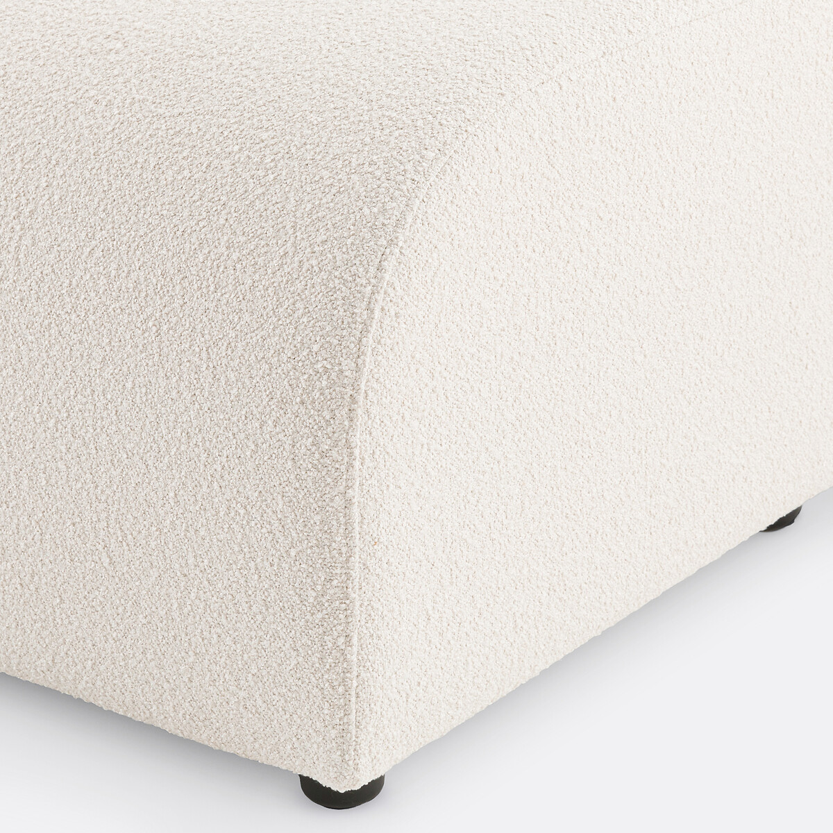Sofá cama rinconero bouclette, Gina crudo, LA REDOUTE INTERIEURS