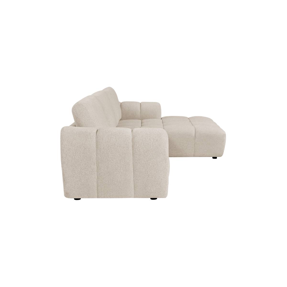 Canapé en tissu SYREL beige, MADE IN MEUBLES 