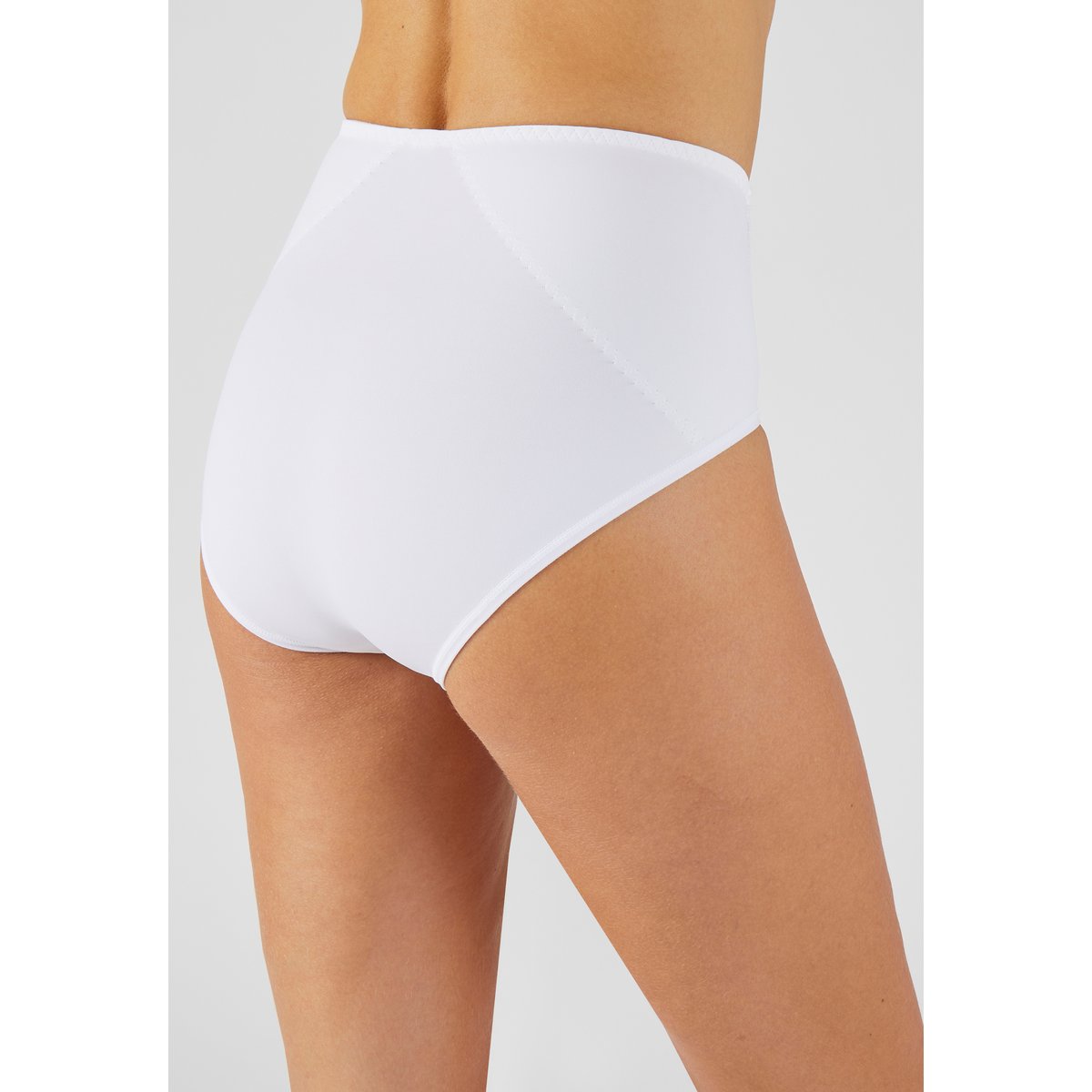 Culotte effet ventre plat Perfect Fit blanc, DAMART