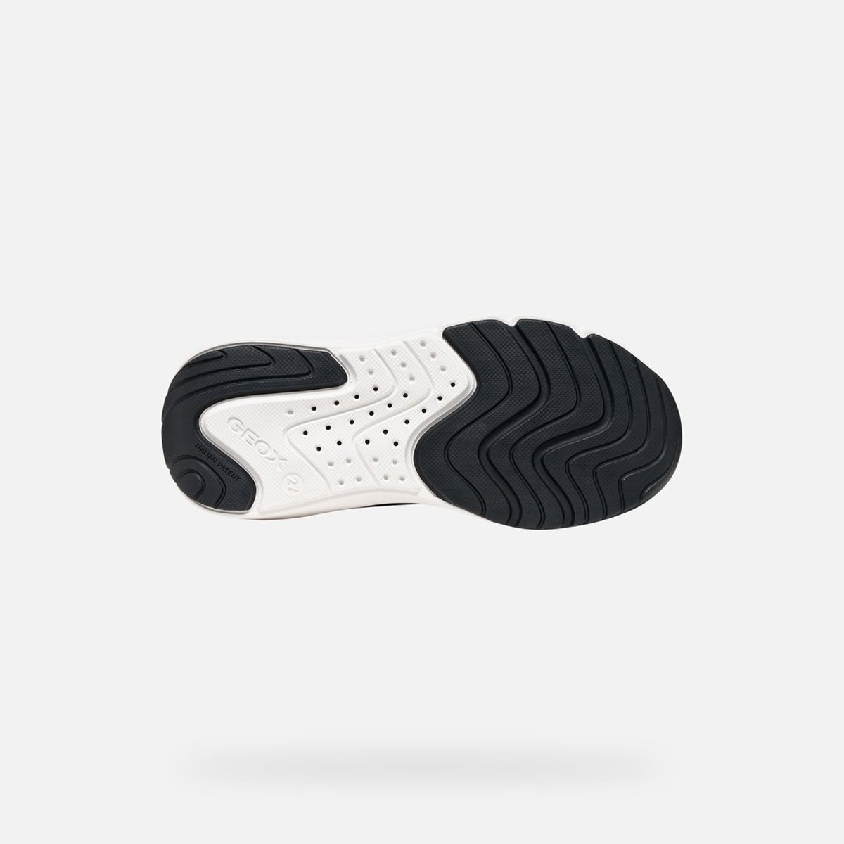 Baskets J PRO-RAN noir/bleu ciel, GEOX