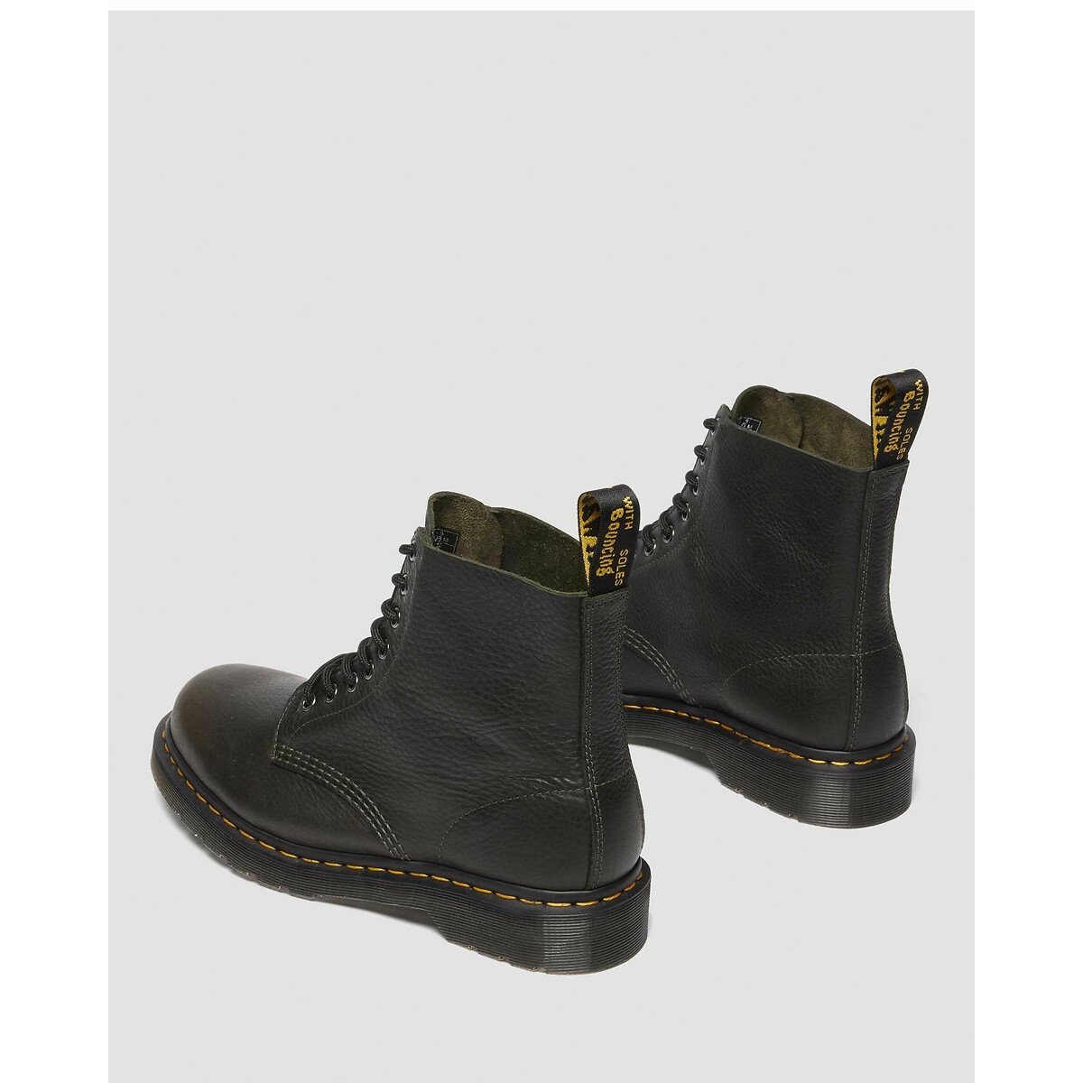 1460 Pascal Virginia Leather Ankle Boots forest green, DR. MARTENS