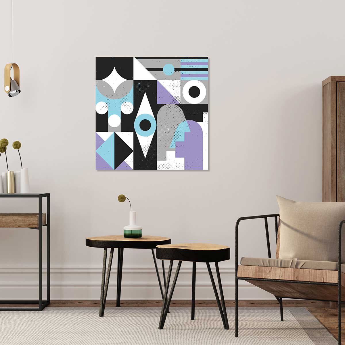 Tableau Oeil conceptuel tableau alu dibond, HEXOA