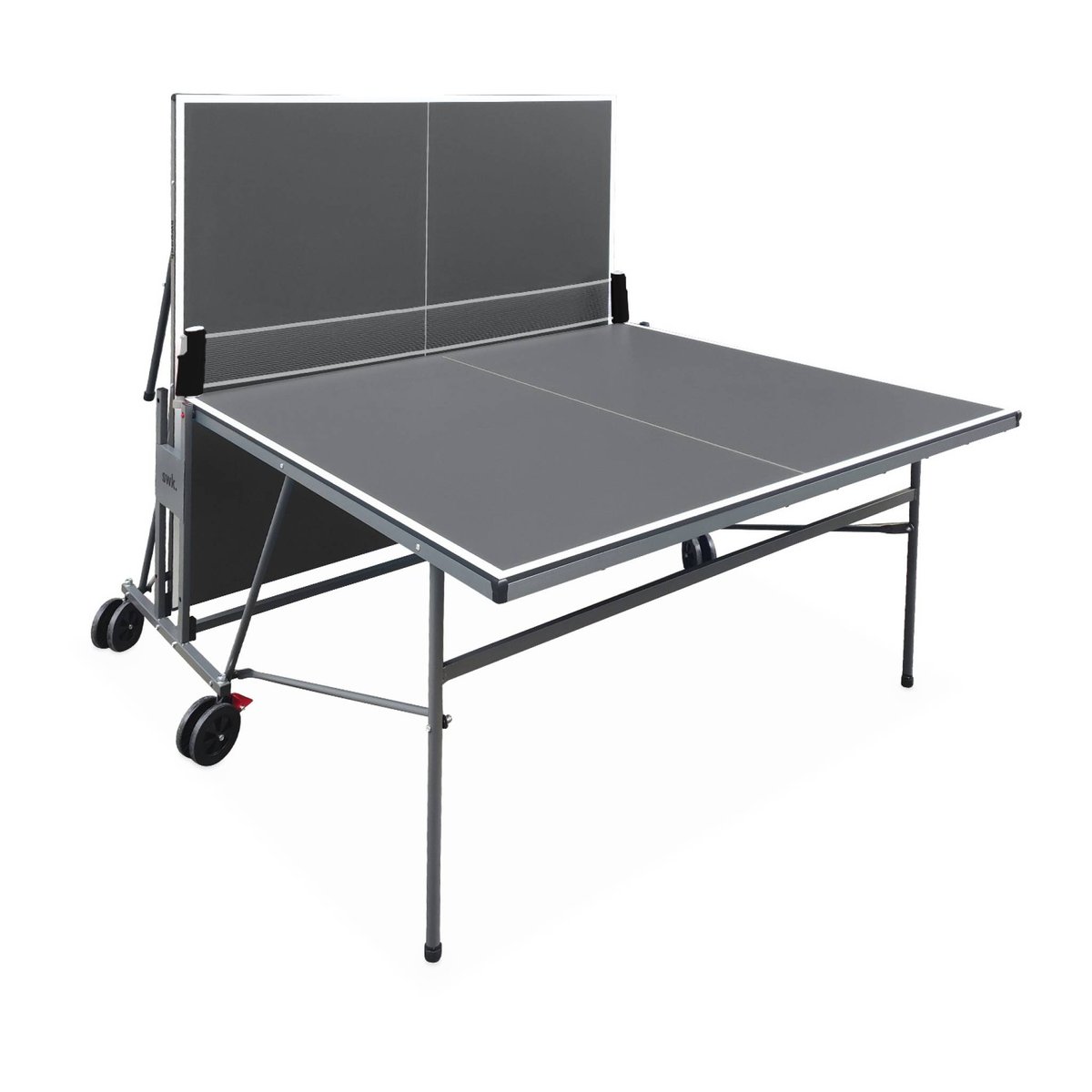 Table de ping pong intérieure premium avec 2 raquettes et 3 balles TABLE DE PING PONG INTÉRIEURE bleu, SWEEEK