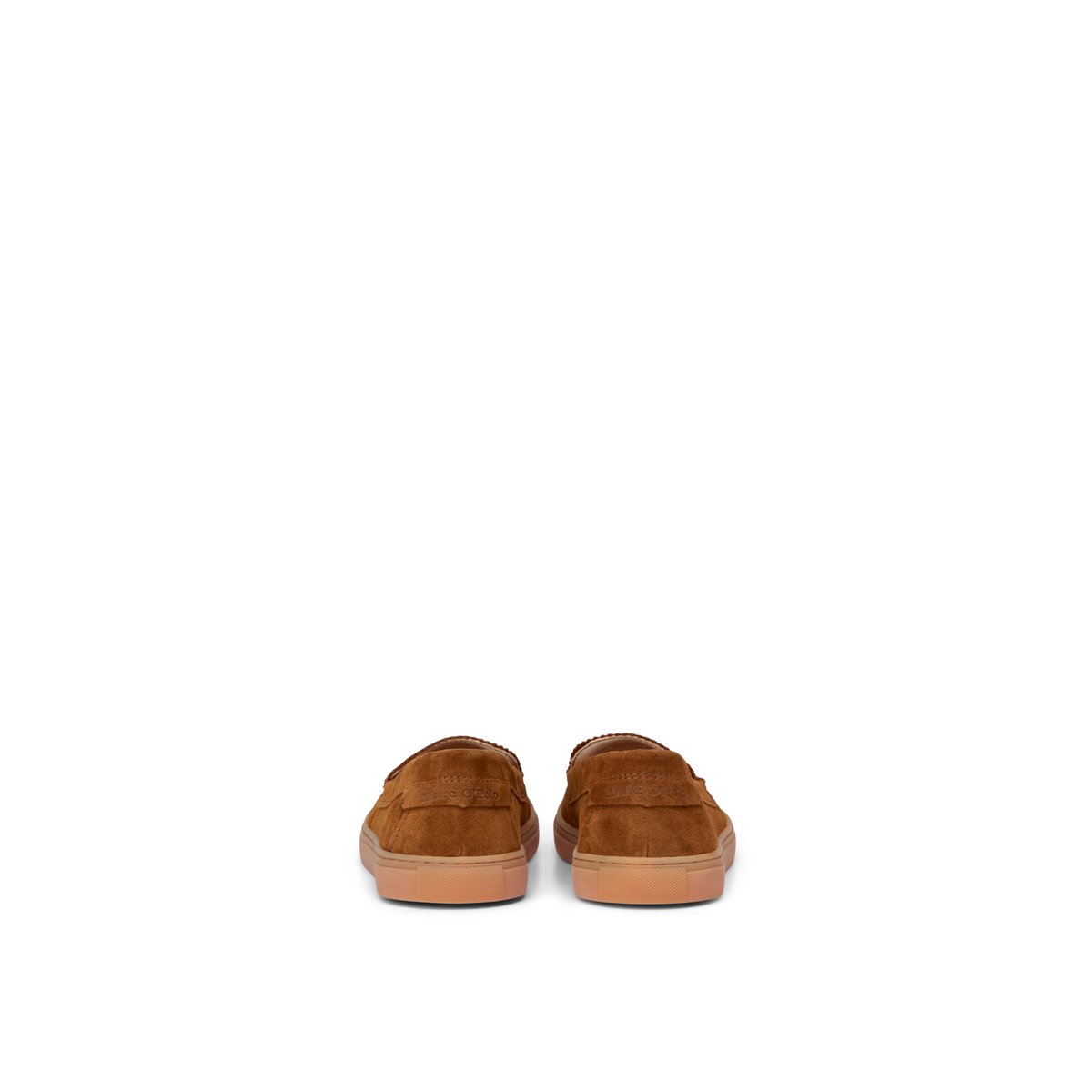 Loafer Modèle Kara en cuir velours huilé marron, MARC O'POLO