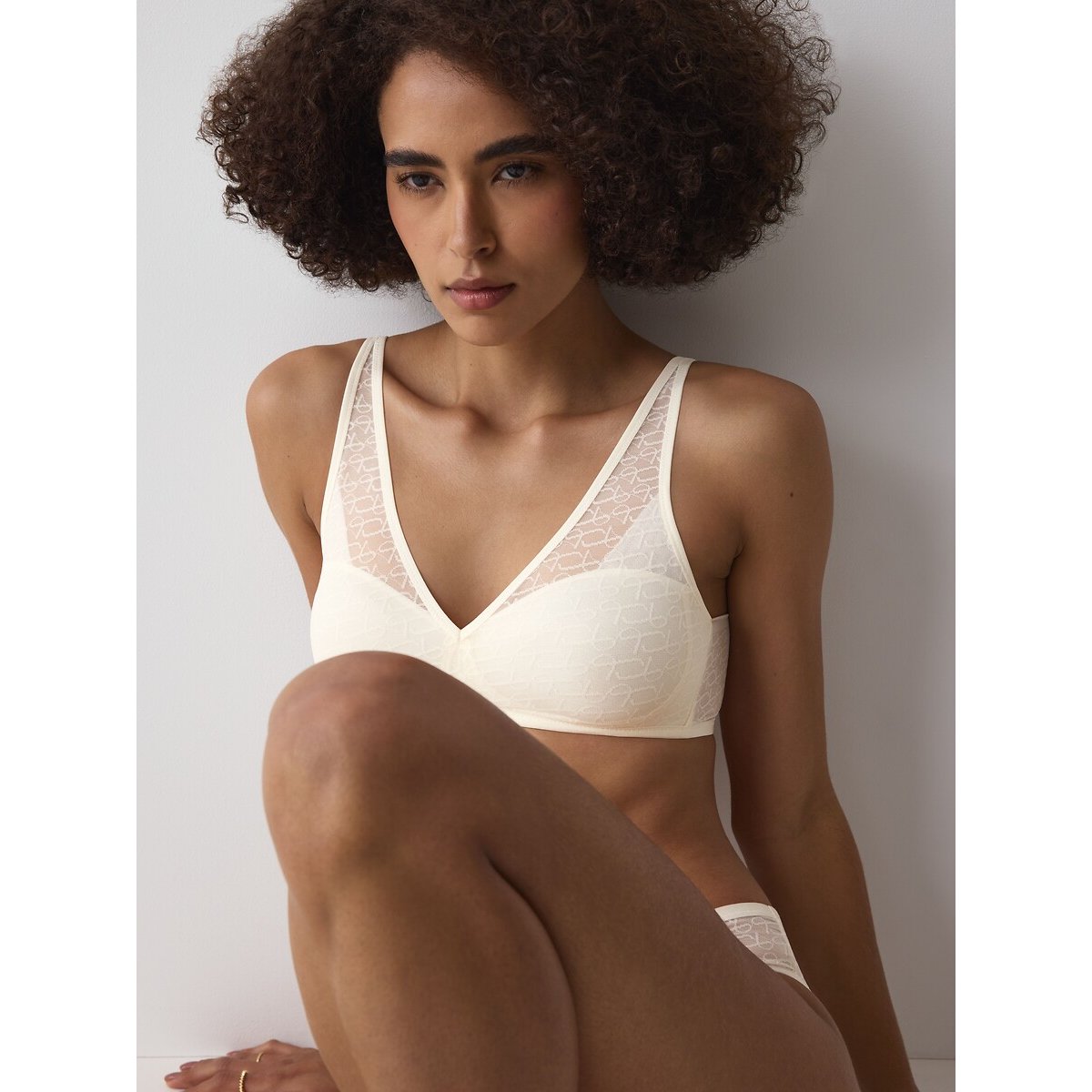 Soutien-gorge sans armatures Signature Sheer blanc cassé, TRIUMPH