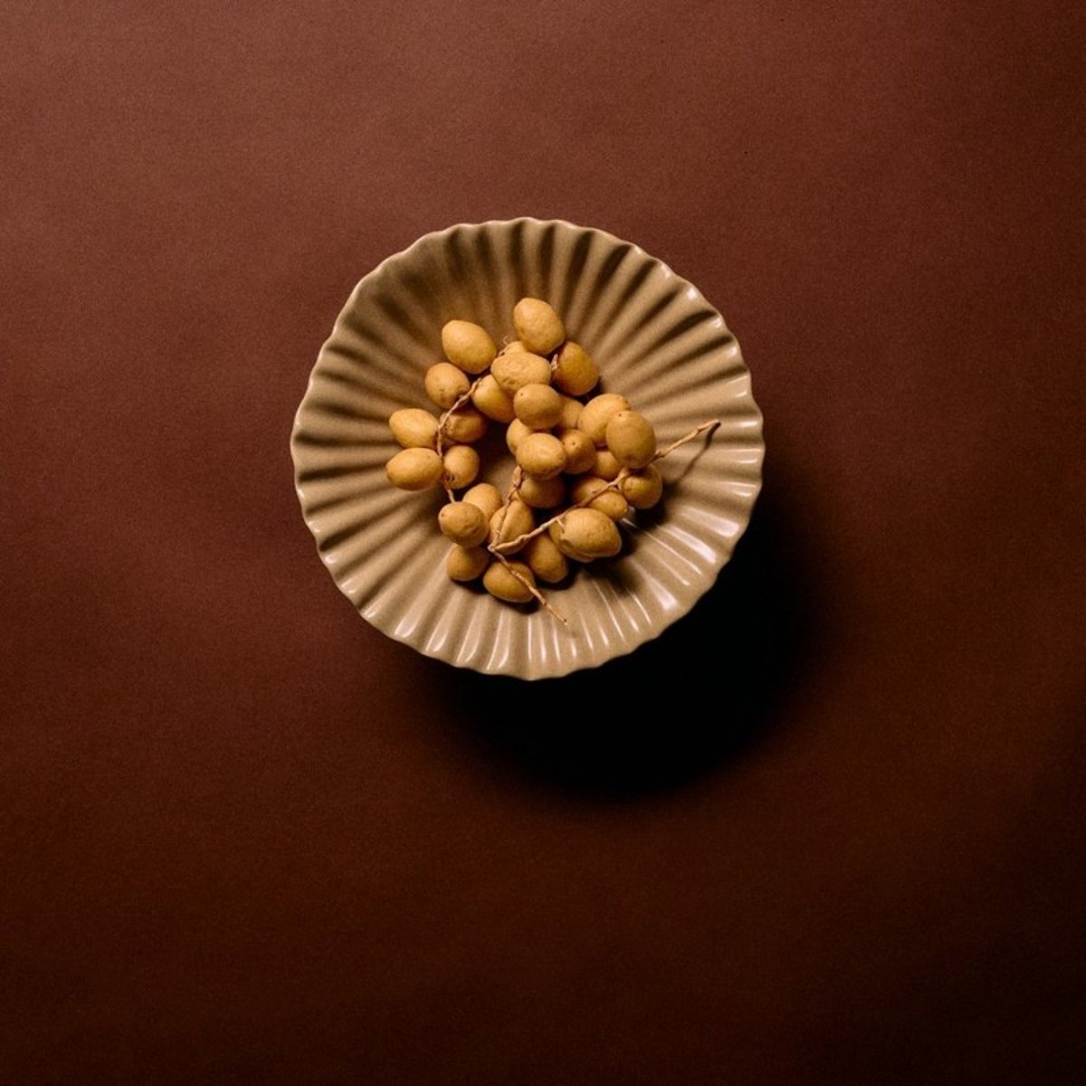 Corbeille à fruits céramique design New classics beige, HKLIVING