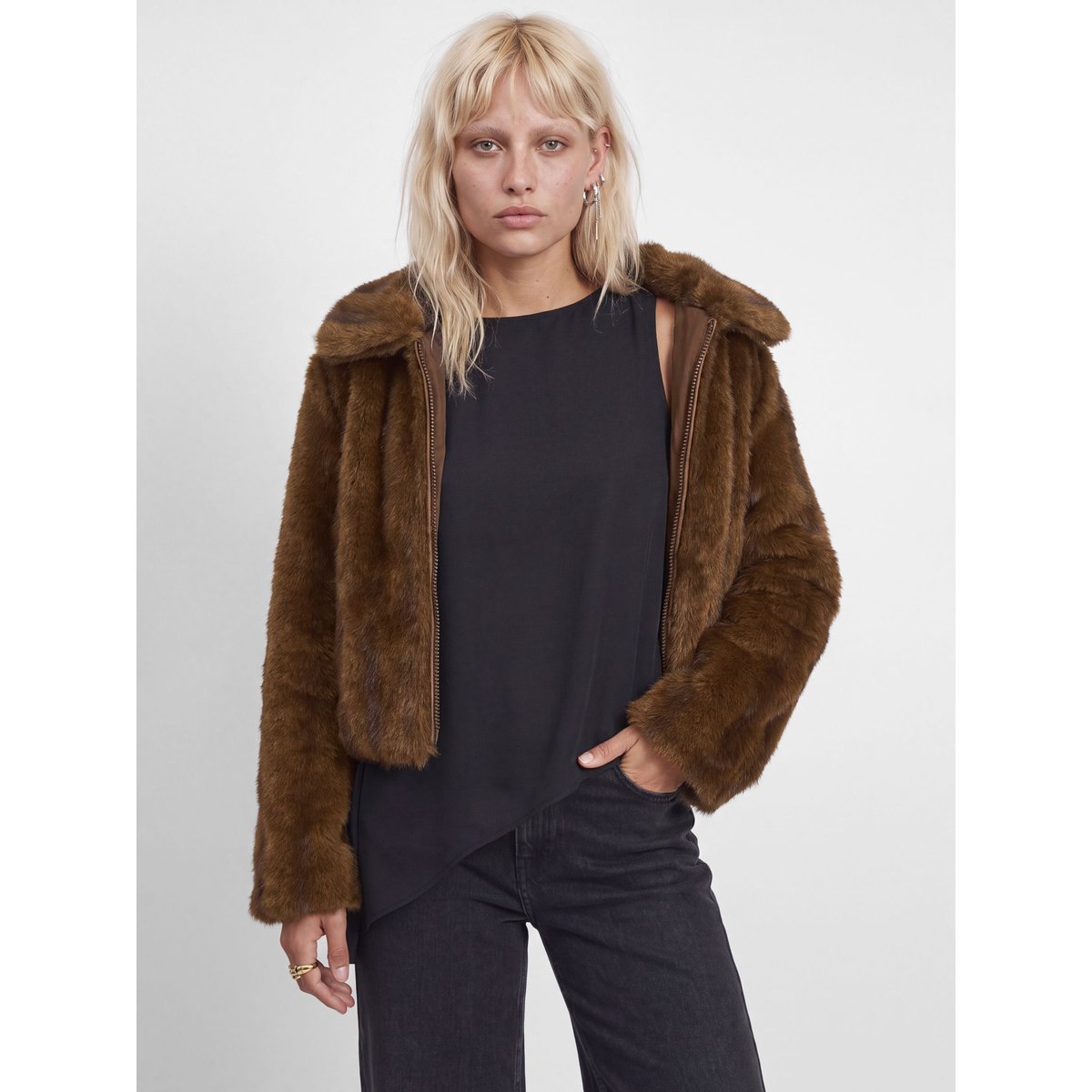 Veste marron - demitasse 1, JJXX