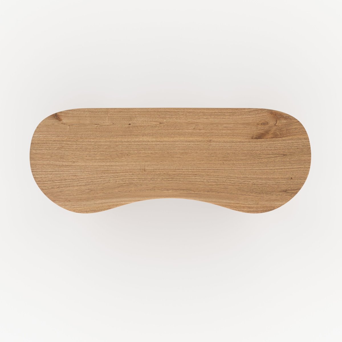 Console en bois massif de mindi - BRANDAN marron clair, MAISON PAVANE