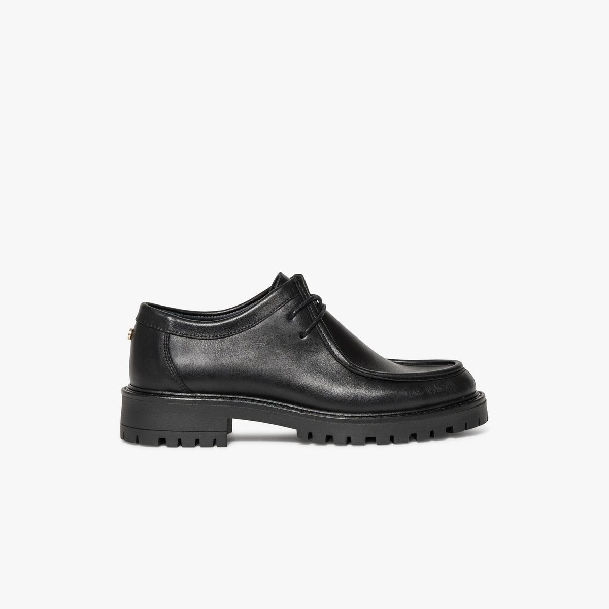Derby en cuir CALLIOPE noir, BOCAGE