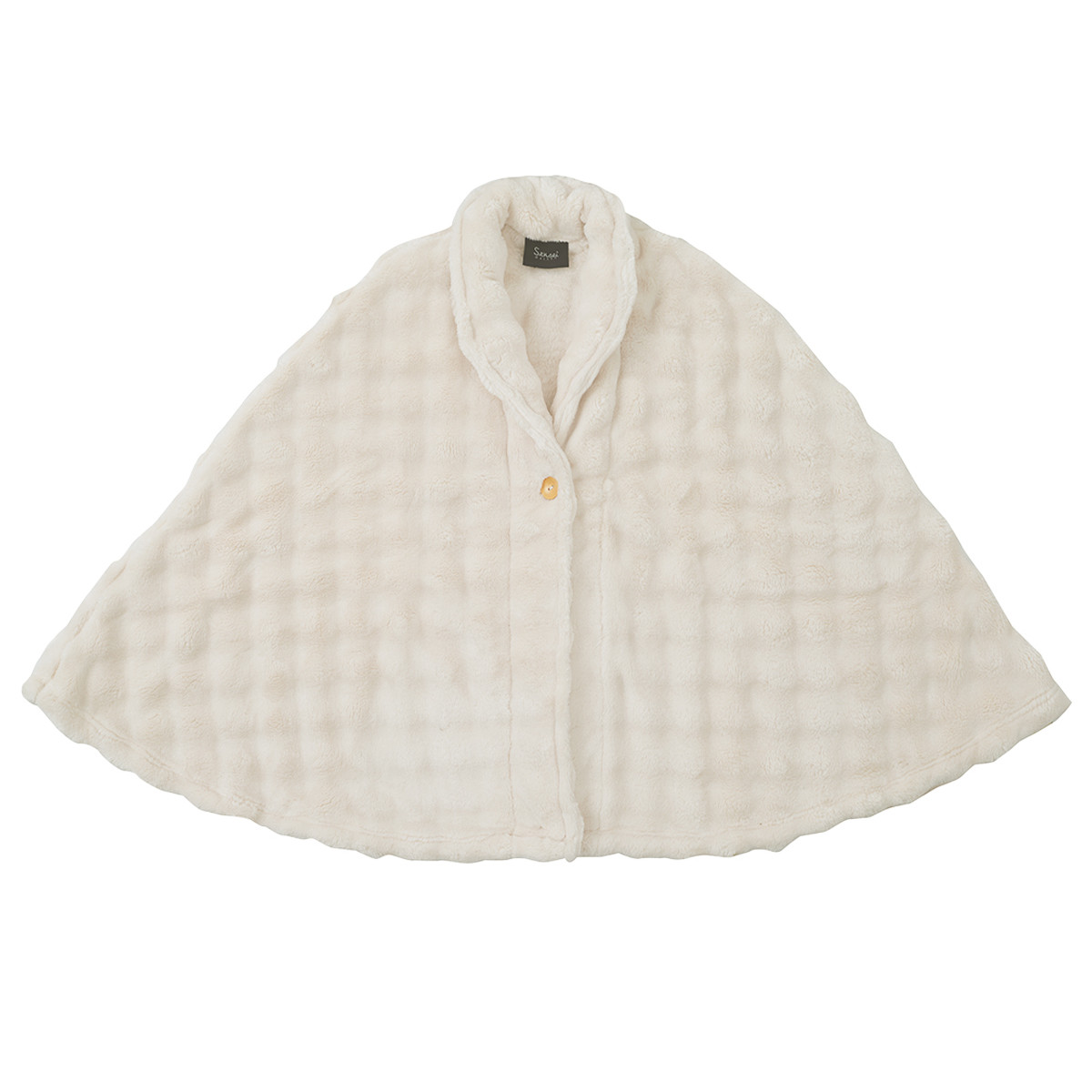 Pèlerine polaire chaude SILBURY HILL ecru, SENSEI MAISON