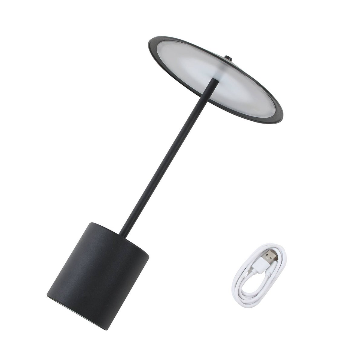 Luminaire de terrasse en aluminium moderneLED noir, LINDBY