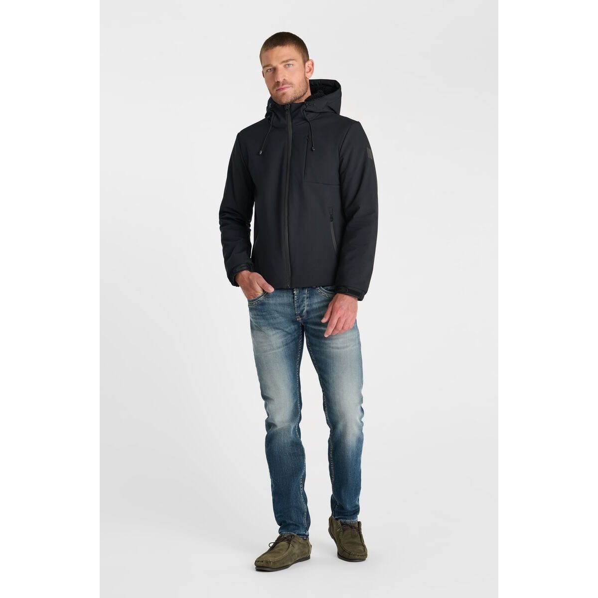 Parka LOEN black, LE TEMPS DES CERISES